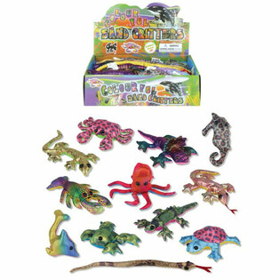 Squishy Sand Glitter Animals Display (24 pcs)