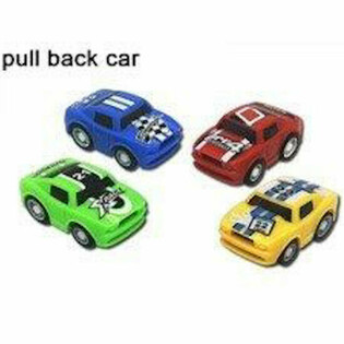 PULL BACK SPORTS CARS - MIXED COLORS (48 pcs)