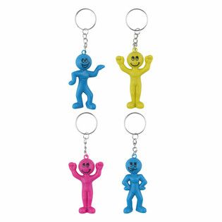 Smiley Doll Keychains (60 pcs.)