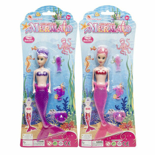 Mermaid Doll on Card (6 pcs.)