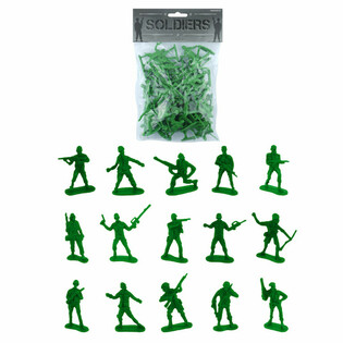50 Toy Soldier Figures Set (6-pack)
