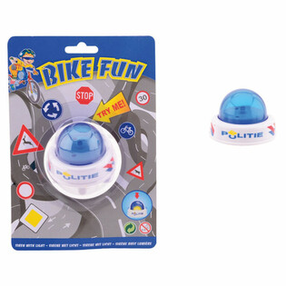 Bike Fun Police Siren - Light & Sound for Kids' Bikes