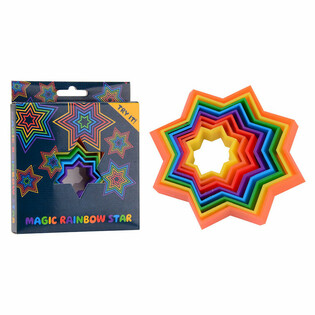 MAGIC STAR 3D FIDGET GAME - 3D MAGIC SHAPE - MAGIC FIDGET 3D - IN BOX (24 pcs)