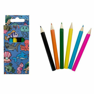 6-Piece Sea Animal Coloring Pencil Set (24 sets)