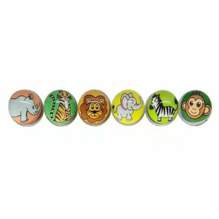 BOUNCY BALLS - JUNGLE ANIMALS - Ø 3.2 cm (50 pcs)