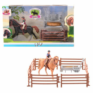 MY LOVELY HORSE - Toy Horse with Stable Set - in Gift Box (1 pc.)