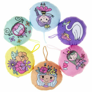 Plush Princesses - Diameter: 10 cm (48 pcs)