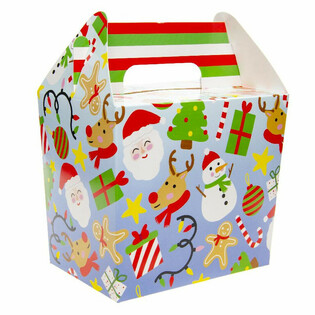 Christmas Menu & Treat Boxes (Set of 12)