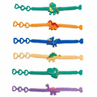 DINOSAUR SILICONE BRACELETS (12 PCS)