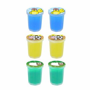Farm Themed Slime Pots (6-pack)
