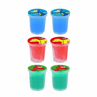 DINOSAUR - SMALL SLIME POTS (6 pcs.)