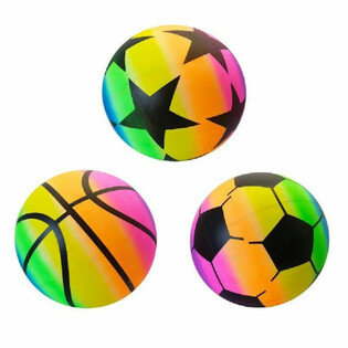 Beach Ball Boys - Mix Designs Ø23 cm (10 pcs) - Wholesale