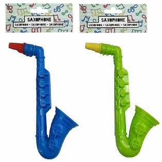 SAXOPHONE - 16 CM HIGH - MIXED COLORS (12 pcs.)