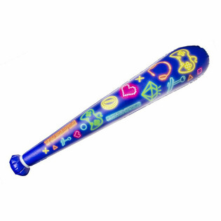 LARGE INFLATABLE GAMER BAT - 85CM - MIXED COLORS (12 pcs)