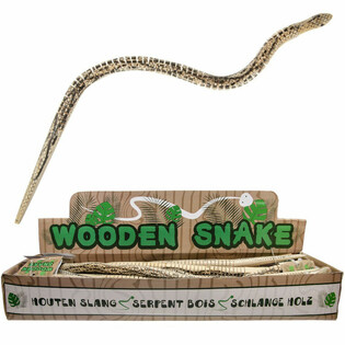 Wooden Winding Snake - 50cm - Display (24 pcs)