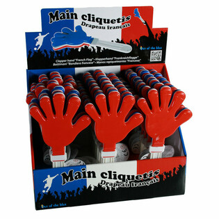 Large XL Hand Clappers - 27 cm - in Display (24 pcs)