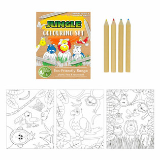 ECO FRIENDLY – Jungle Animal Drawing Set (25 Units)