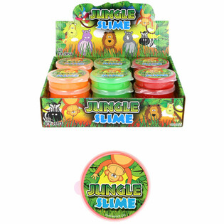 JUNGLE ANIMAL SLIME IN DISPLAY (24 pcs.)