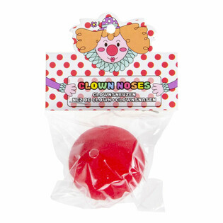 Red Foam Clown Noses (48 pcs)