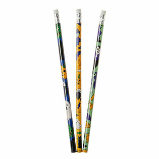 Halloween Pencils with Eraser (12-pack)