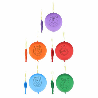 Jungle Animals Bounce Balloons (50 pcs)