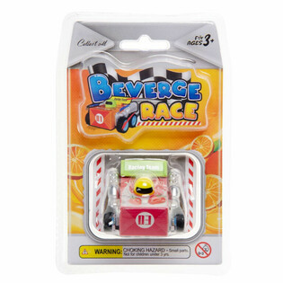 PULLBACK RACE CAR - BEVERAGE RACE CAR (12 Pcs)