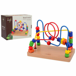 JOUECO - WOODEN BEAD TRACK - Suitable for children from: 12 Months (1st.)