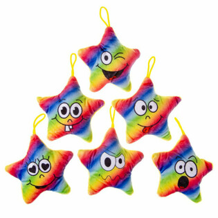 Plush Rainbow Stars (24 pcs)
