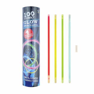 GLOW BREAK LIGHTS BRACELETS - 100 PCS IN TUBE (1 pc.)