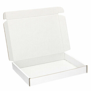 A5 Letterbox Shipping Box WHITE - 220x155x28 mm (50 pcs.)