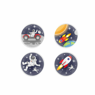 MIX SPACE - BOUNCING BALLS Ø3.3 Cm. (100 pcs.)