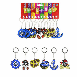 KEYRINGS - PIRATES (12 pcs.)