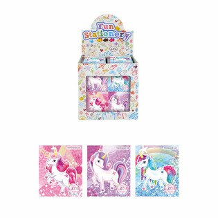 Unicorn Mini Notepads in Display