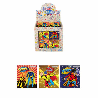 Mini Notebooks - Model: Superheroes in Display (480 pcs.)