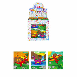 Dinosaur Mini Notepads Display Box (480 Pcs)