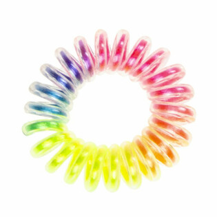 RAINBOW Rainbow Hair Bands & Elastics (48 pcs)