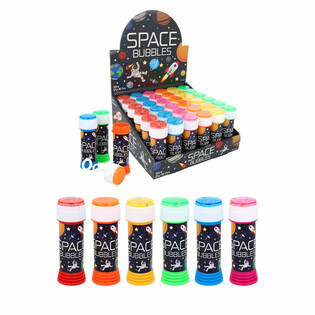 Space Bubble Wands with Maze Game - 50ml Display (36 pcs)