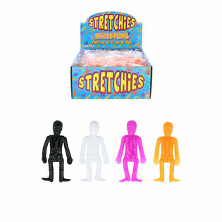 STRETCHY SKELETONS - DISPLAY BOX (96 PCS)