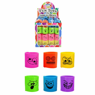 Mini Face Spirals &Oslash;3.5 cm in Display (60 pcs.)
