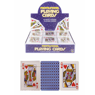 PLACED PLAYING CARDS IN DISPLAY (12 pcs.)