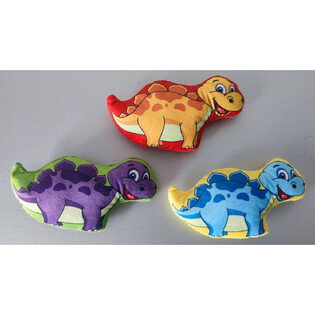 PLUSH DINOSAUR - MIXED COLORS (24 pcs.)