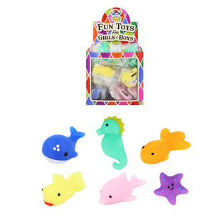 Lucky Dip Squishy Sea Animals - In Display (96 pcs.)