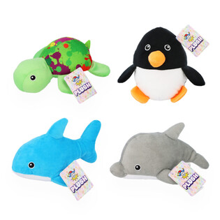 Plush Sea Animals - 15cm High - Mixed Designs (12 pcs.)