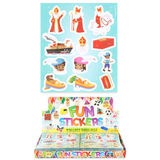 FUN STICKERS – MODEL: SINTERKLAAS (120 pcs)
