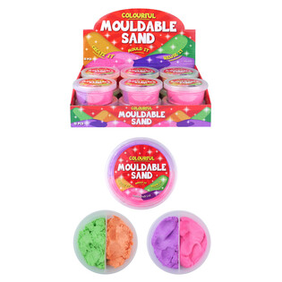 MOULDABLE SAND PUTTY IN DISPLAY (24 pcs.)