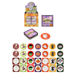 SMALL MEMORY GAMES - HALLOWEEN MODEL - ON DISPLAY (64 pcs.)