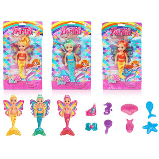 Mermaid Doll in Gift Bag (24 pcs)