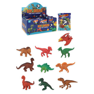 Blind Bag / Surprise Bag - Theme: Dinosaurs in Display (60 pcs.)