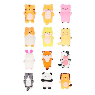 LUCKY DIP SQUISHY ANIMAL MIX - IN DISPLAY - (96 pcs)