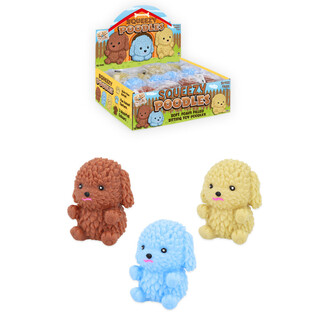 Stretchy Squishy Poodles in Display (12 pieces)